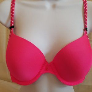 NEW Victoria Secret 38B "Gorgeous" 5-Way Demi Bra Hot Pink "Sexy Little Things"